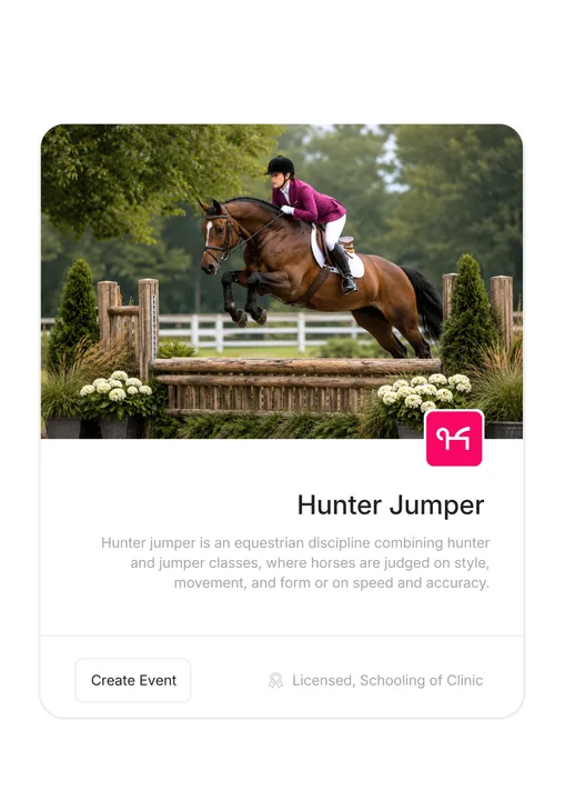 Hunter Jumper